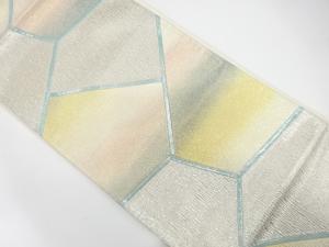 切りばめ　暈し柄　袋帯